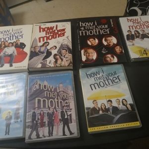 HOW i met your mother 7 seasons 1 2 3 4 5 6 8